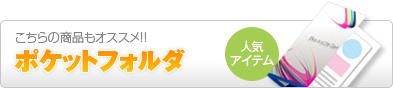 ポケットフォルダ