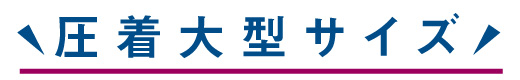 圧着大型・サイズ一覧
